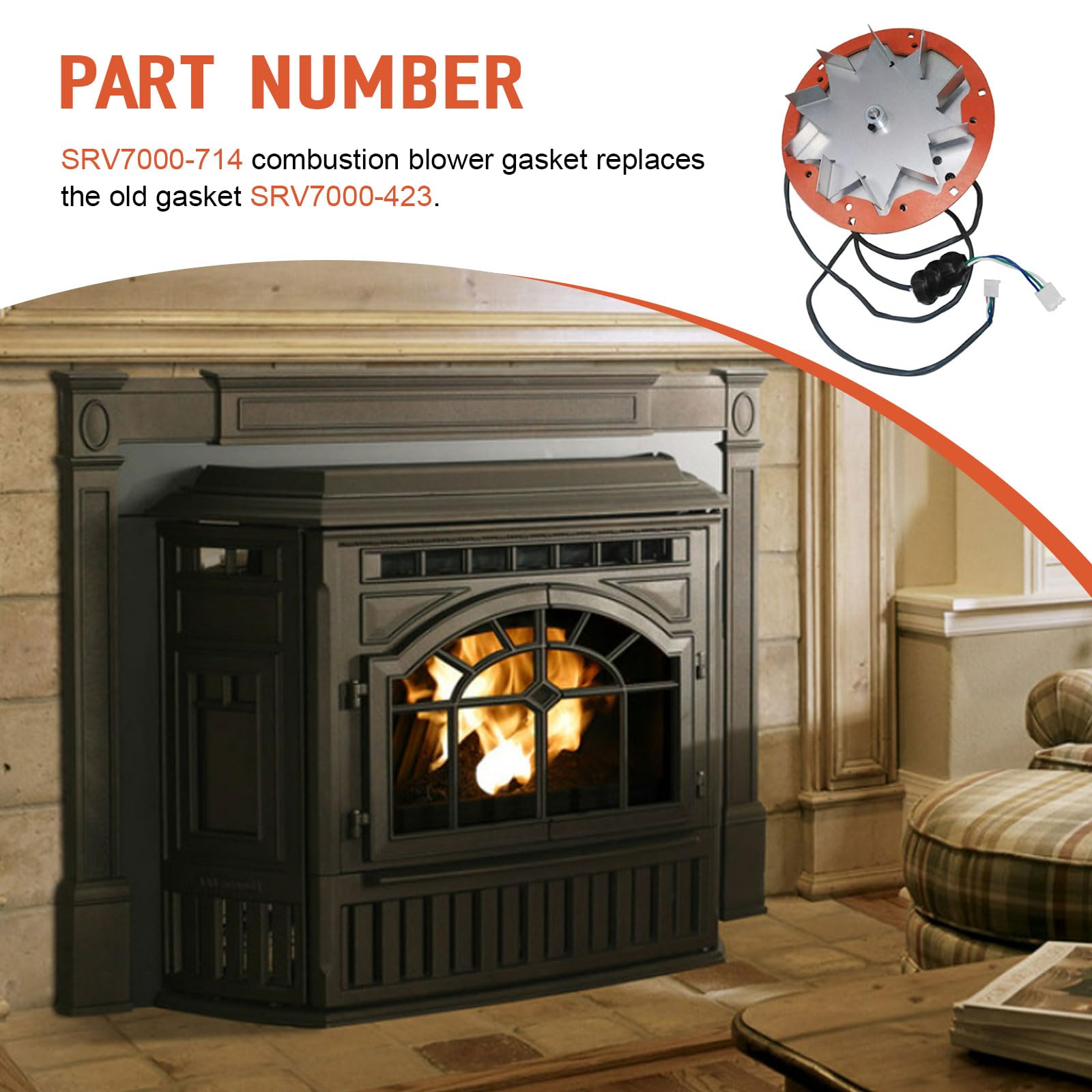 Amazon.com: Combustion Blower Motor Gasket Replacement for